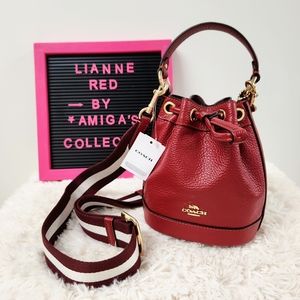 COACH Dempsey Drawstring Bucket Bag